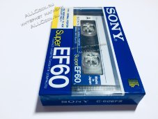 Аудио Кассета SONY SUPER EF 60 1988 год. / Япония / - Аудио Кассета SONY SUPER EF 60 1988 год. / Япония /