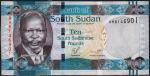 Южный Судан 10 фунт 2011г. P.7 UNC