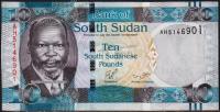 Южный Судан 10 фунт 2011г. P.7 UNC