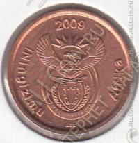 15-42 Южная Африка 5 центов 2009г. КМ # 464 сталь с медным покрытием 4,5гр. 21мм