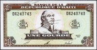 Банкнота Гаити 1 гурд 1993 года. P.259в - UNC