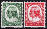  Германия Рейх 2 марки п/с 1934г №522-23* 
