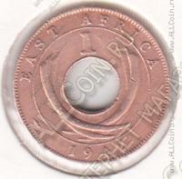 30-19 Восточная Африка 1 цент 1942г. КМ # 29 бронза 1,95гр.