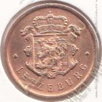 30-110 Люксембург 25 сентим 1946г. КМ # 45 бронза 2,5гр. 19мм