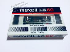 Аудио Кассета MAXELL LN 60 1982 год. / Южная Корея / - Аудио Кассета MAXELL LN 60 1982 год. / Южная Корея /
