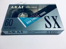 Аудио Кассета AKAI SX 60 1990 год. / Япония / - Аудио Кассета AKAI SX 60 1990 год. / Япония /