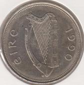 26-149 Ирландия 1 фунт 1990г. КМ # 27 медно-никелевая 10,0гр. 31,1мм - 26-149 Ирландия 1 фунт 1990г. КМ # 27 медно-никелевая 10,0гр. 31,1мм