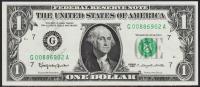 США 1 доллар 1963г. Р.443а - UNC "G" G-A