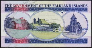 Фолклендские острова 1 фунт 1984г. P.13 UNC - Фолклендские острова 1 фунт 1984г. P.13 UNC