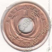 30-20 Восточная Африка 1 цент 1955г. КМ # 35 H бронза 2,0гр. 20мм - 30-20 Восточная Африка 1 цент 1955г. КМ # 35 H бронза 2,0гр. 20мм