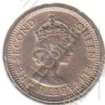 3-118 Малайя и Британское Борнео 10 центов 1961 г. KM# 2  Медь-Никель 2,83 гр. 19,5 мм.