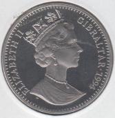  Гибралтар 1 крона 1994г. КМ# 274 UNC (10-82) -  Гибралтар 1 крона 1994г. КМ# 274 UNC (10-82)