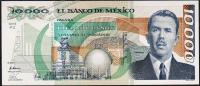 Мексика 10000 песо 1991г. P.90d - UNC "PZ"