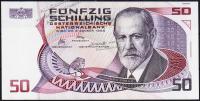 Банкнота Австрия 50 шиллингов 1986 года. P.149 UNC