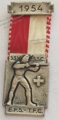 #151 Швейцария спорт Медаль Знаки 