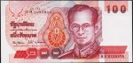 Банкнота Таиланд 100 бат 1994 года. P.97(67подпись) UNC