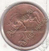 20-1 Южная Африка 2 цента 1970г. КМ # 83 бронза 4,0гр. 22,45мм - 20-1 Южная Африка 2 цента 1970г. КМ # 83 бронза 4,0гр. 22,45мм