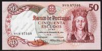Португалия 50 эскудо 1964г. P.168(3) - UNC