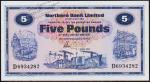 Банкнота Ирландия Северная 5 фунтов 1982 года. P.188d - UNC