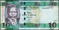 Южный Судан 10 фунтов 2016г. P.NEW - UNC