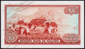 Малави 1 квача 1981г. P.14d - UNC - Малави 1 квача 1981г. P.14d - UNC
