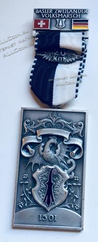 #050 Швейцария спорт Медаль Знаки