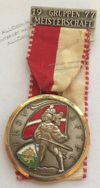 #152 Швейцария спорт Медаль Знаки 