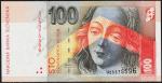 Словакия 100 крон 2001г. Р.25d - UNC