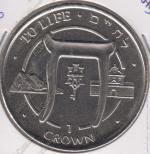 Монета Гибралтар 1 крона 1996 года. КМ#358 UNC (2-3)