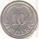 30-114 Венгрия 10 филлеров 1926 г. КМ # 507 медно-никелевая 3,01гр. 19мм