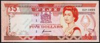 Фиджи 5 долларов 1992г. Р.93 UNC