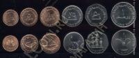 ОАЭ набор 6 монет 1998-2012г. (арт167)