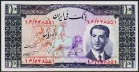 Иран 10 риалов 1953г. Р.59 UNC-