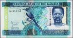 Банкнота Гамбия 25 даласи 2001 года. P.22с - UNC