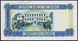 Гамбия 25 даласи 1991-95г. P.14 UNC - Гамбия 25 даласи 1991-95г. P.14 UNC
