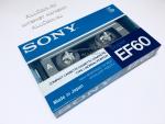 Аудио Кассета SONY EF 60 1990 год. / Япония /