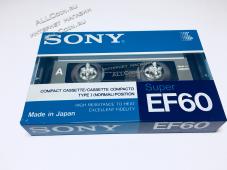 Аудио Кассета SONY EF 60 1990 год. / Япония / - Аудио Кассета SONY EF 60 1990 год. / Япония /
