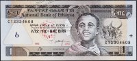 Банкнота Эфиопия 1 бирр 2000 года. P.46в - UNC