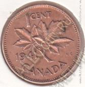 29-101 Канада 1 цент 1941г. КМ # 32 бронза 3,24гр. 19,1мм - 29-101 Канада 1 цент 1941г. КМ # 32 бронза 3,24гр. 19,1мм