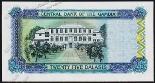 Гамбия 25 даласи 2001г. P.22а - UNC - Гамбия 25 даласи 2001г. P.22а - UNC