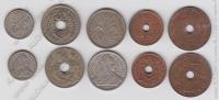 Французский Индокитай набор 5 монет1935-39г.(арт131)