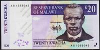 Малави 20 квача 1997г. P.38а - UNC