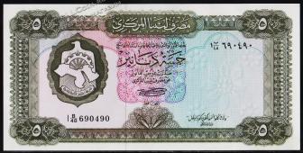 Ливия 5 динар 1972г. P.36в - UNC - Ливия 5 динар 1972г. P.36в - UNC