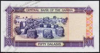 Гамбия 50 даласи 2001г. P.23а - UNC - Гамбия 50 даласи 2001г. P.23а - UNC