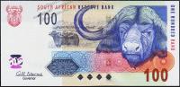 Банкнота Южная Африка (ЮАР) 100 рандов 2009 года. Р.131в - UNC