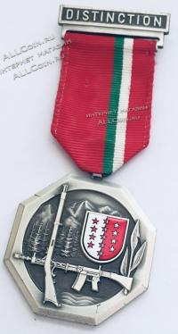 #463 Швейцария спорт Медаль Знаки. Различие. 