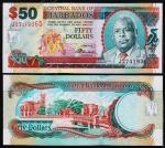 Барбадос 50 долларов 2012г. P.70с - UNC