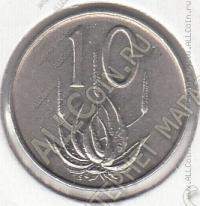 15-50 Южная Африка 10 центов 1965г. КМ # 68.1 никель 4,0гр. 20,7мм