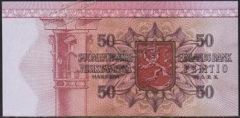 Финляндия 50 марок 1977г. P.108 UNC "C" - Финляндия 50 марок 1977г. P.108 UNC "C"