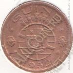 33-152 Гвинея-Бисау 50 сентаво 1952г. КМ # 8 бронза